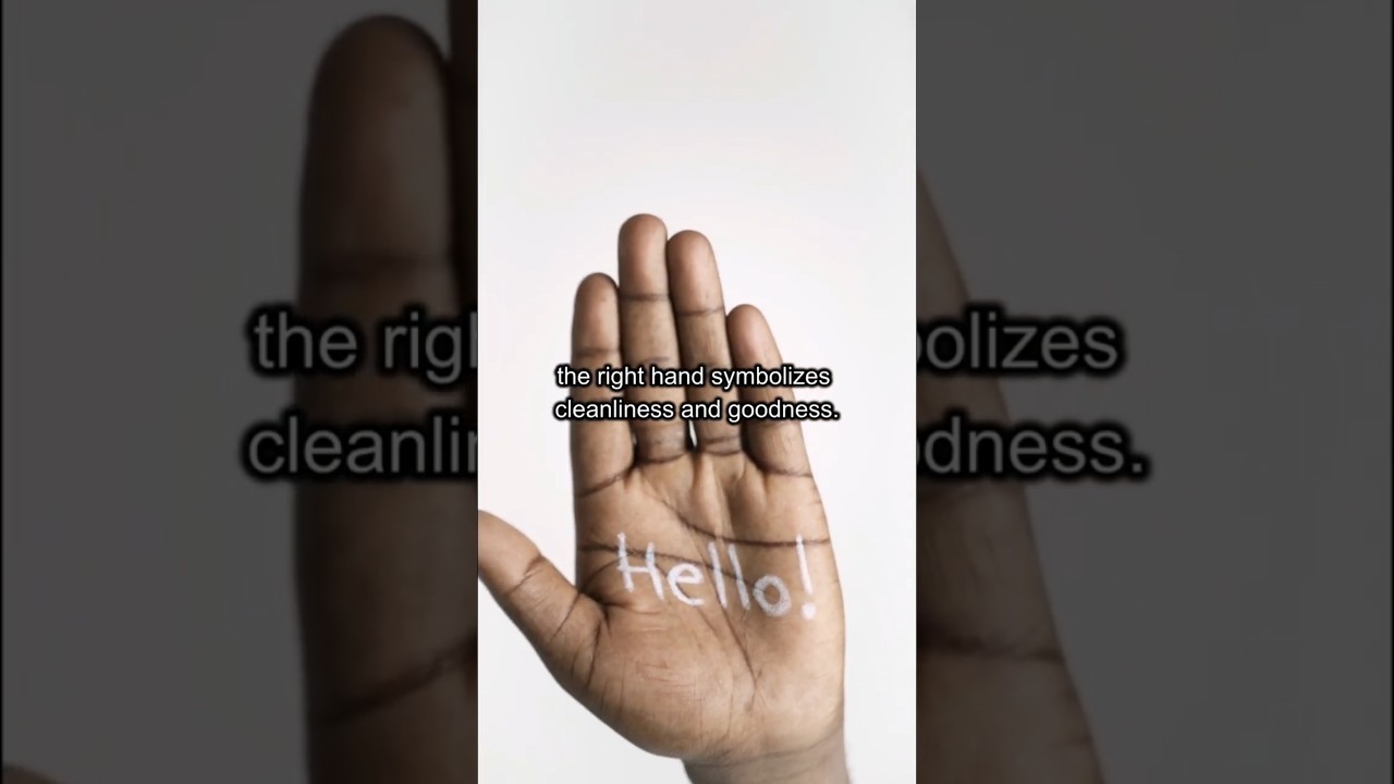 “Why Muslims Use the Right Hand ✋ | Sunnah Reminder 