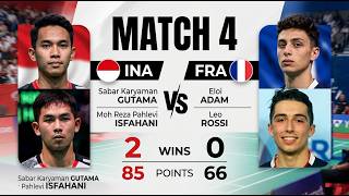 🔴Sabar/Moh Reza (INA) vs (FRA) Eloi ADAMLeo ROSSI Thomas & Uber Cup Finals 2026