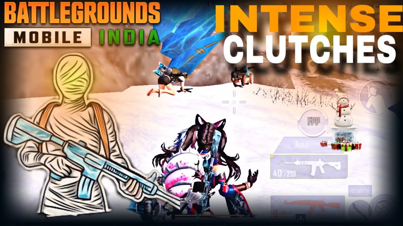 INTENSE CLUTCHES 🔥 || BGMi - PUBG MOBILE - YouTube