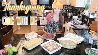 Thanksgiving Cook With Me 2020!  New Amazing Recipes, Desserts, Side Dishes, \& Appetizers! YUM!