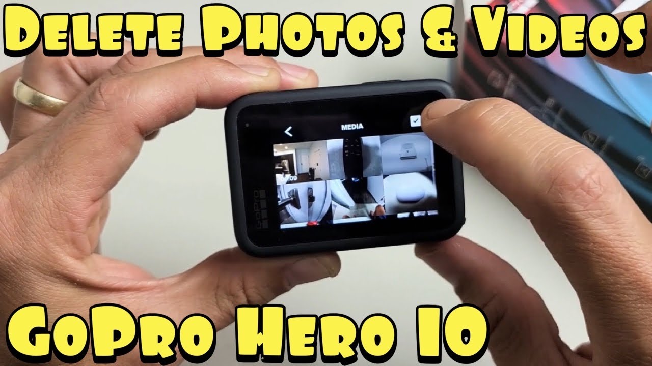 GoPro Hero 10: How to Delete Photos or Videos