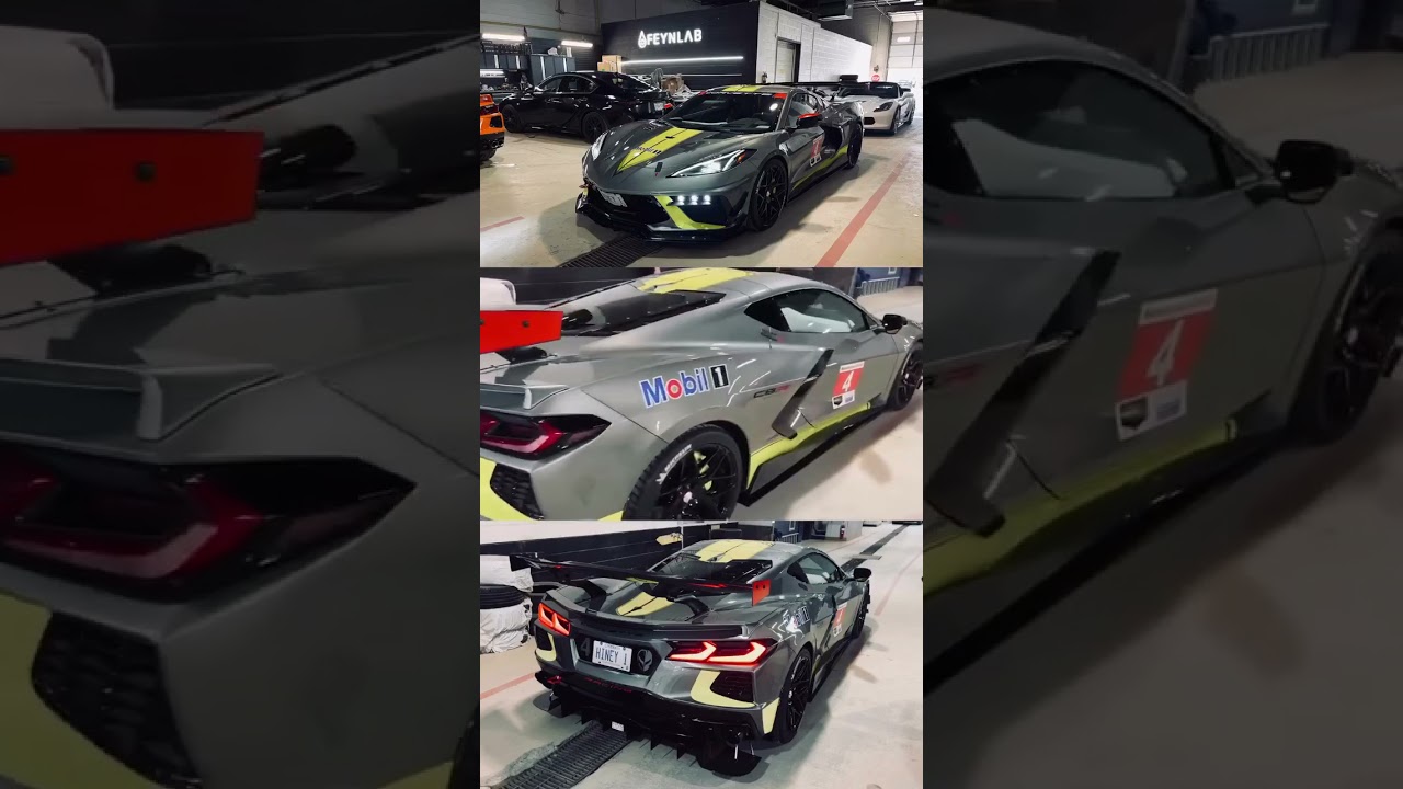 Corvette's Gleaming Glory: Feynlab Ceramic Coating Takes Center Stage
