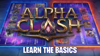 Intro To Alpha Clash Trading Card Game! *Learn The Basics*