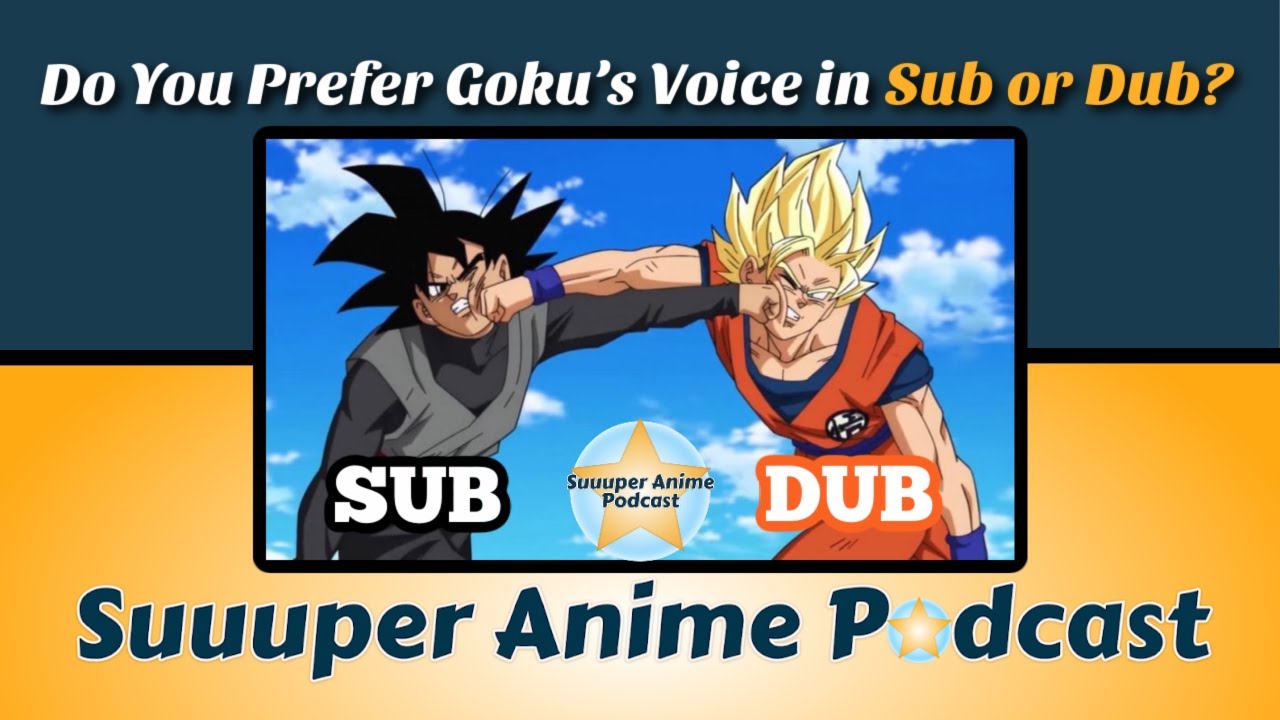 Do you prefer Goku’s Voice in Sub or Dub? Shorts YouTube