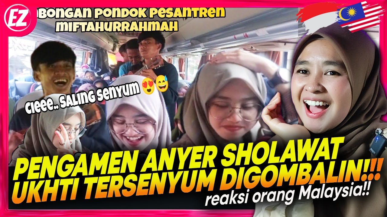 🇮🇩 AUTO BAPERR!!😍😍PENGAMEN ANYER SHOLAWAT | UKHTI JILBAB CREAM TERSENYUM MALU DIGOMBALIN BANG ALVI?!
