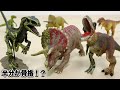 半分が骨格になった恐竜フィギュア『デュアルダイナソー』3体のリアルな造形を徹底レビュー