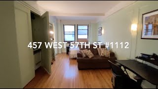Walkthrough: 457 West 57th Street #1112