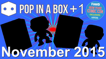 Pop In A Box Unboxing! - November 2015