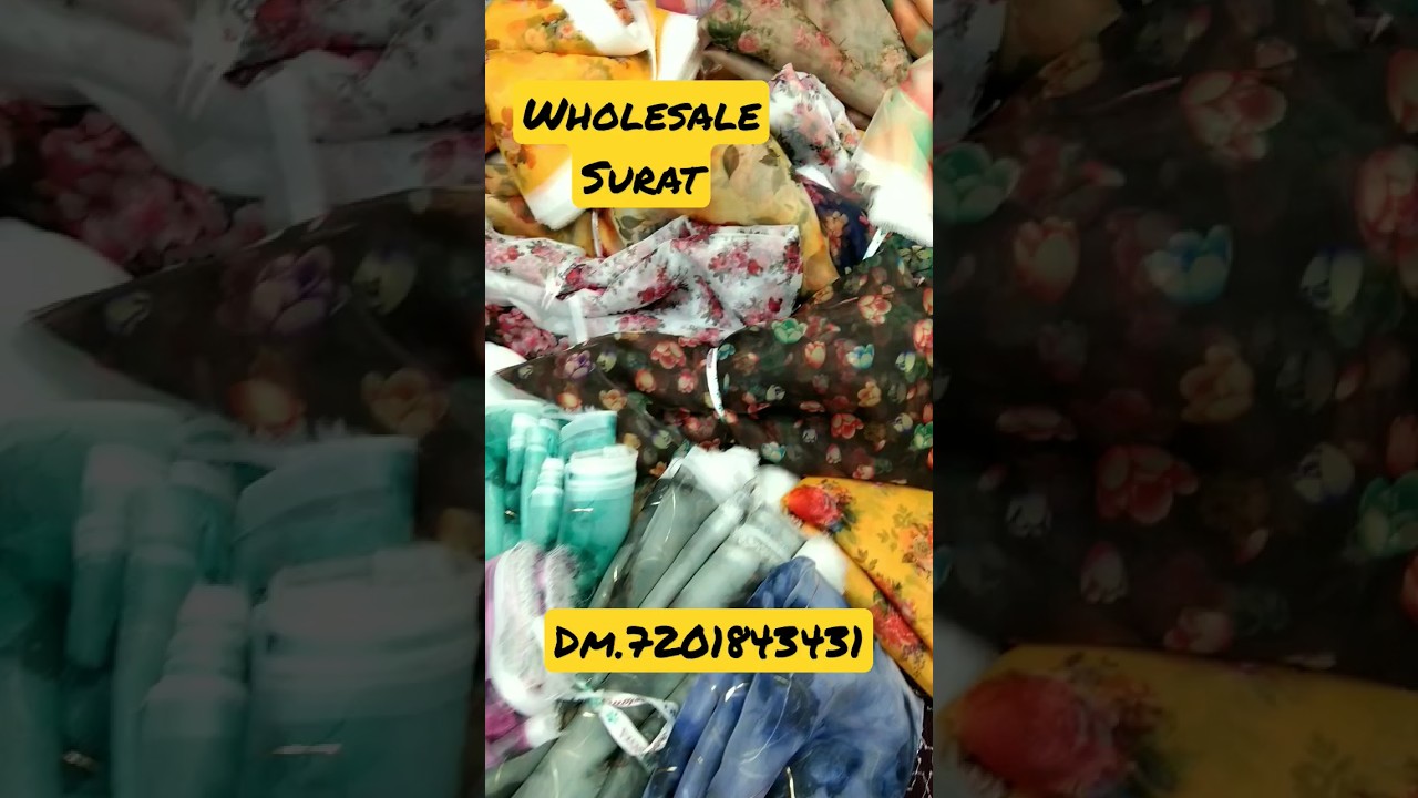 New Latest Designer Fabrics | Fabric | Boutique Fabric Wholesaler At Surat | Wholesale Market