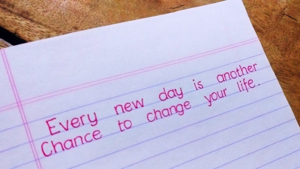 Beautiful Print Handwriting Style | Super Clean Handwriting | 