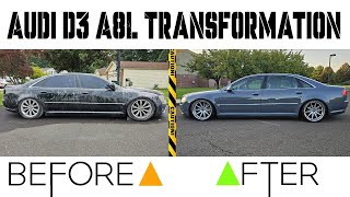 20 Year Old AUDI D3 A8L transformation!