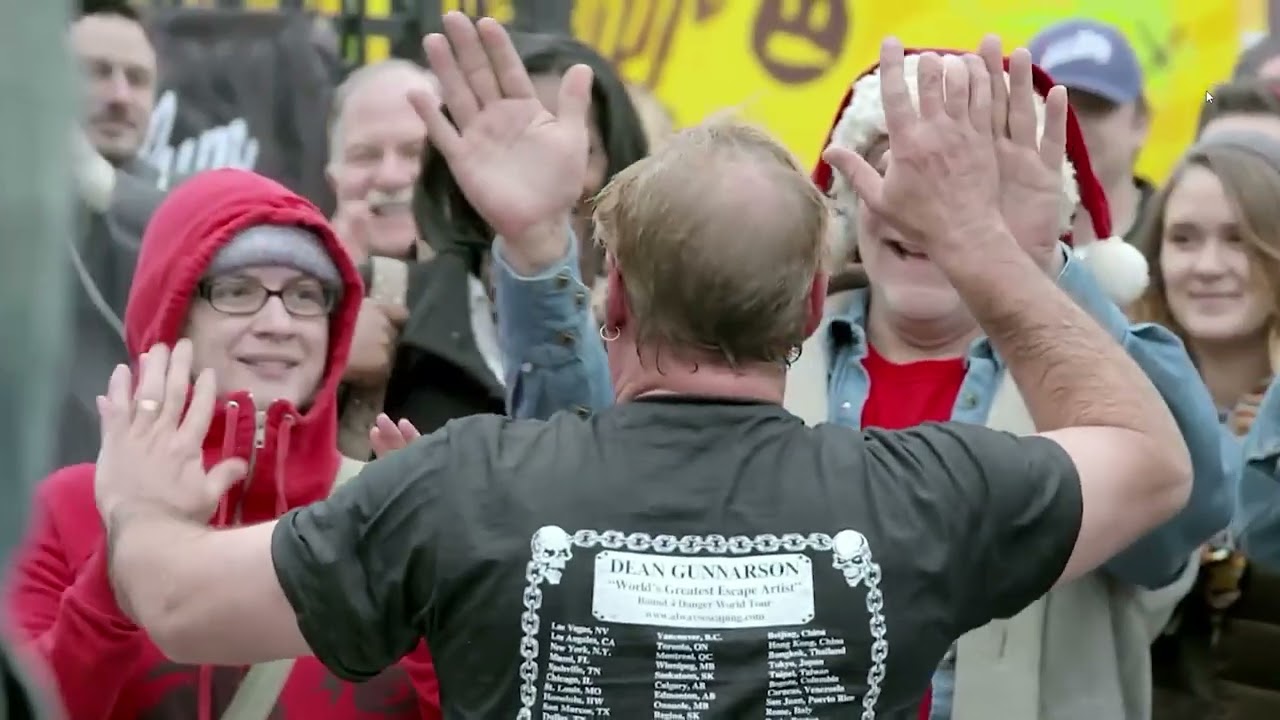 Dean Gunnarson " World's Most Daring Escape Artist "