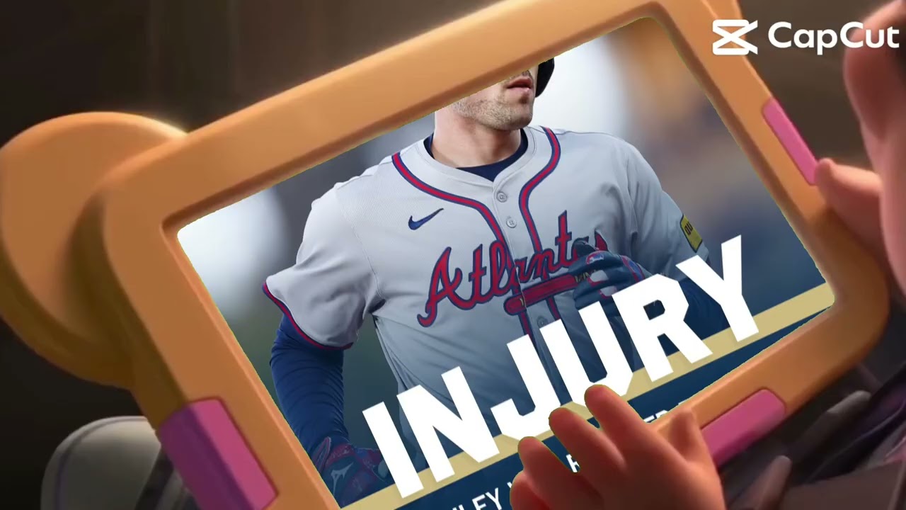 Austin Riley injury on knee