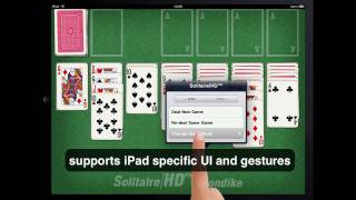 Solitaire HD - Best Solitaire for Apple iPad Klondike and Freecell screenshot 1