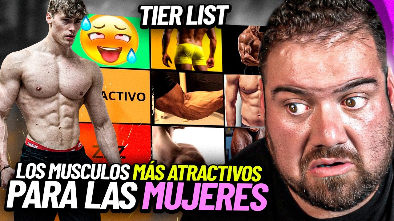 LOS MÚSCULOS MÁS ATRACTIVOS PARA LAS MUJERES TIER LIST 