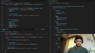 🔴 Day 35 of Building A Fullstack Social Media Application With MERN stack using Typescript screenshot 3