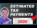 2020 Estimated Tax Payments [Self Employed]
