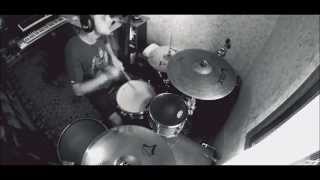 Led Zeppelin - Ocean (drum cover by Ilya Tereshchuk) (gopro hero3+ live)