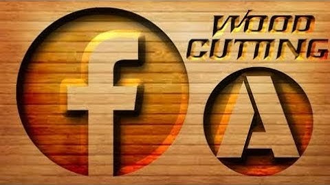 Cutting Wood Logo || Text Effect || Photoshop Tutorial || Arslan Advertiser
