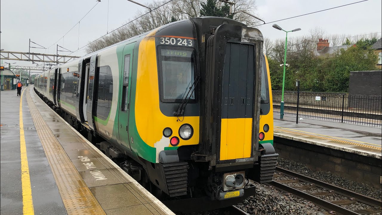 London Northwestern Railway Class 350 | Bushey - Tring