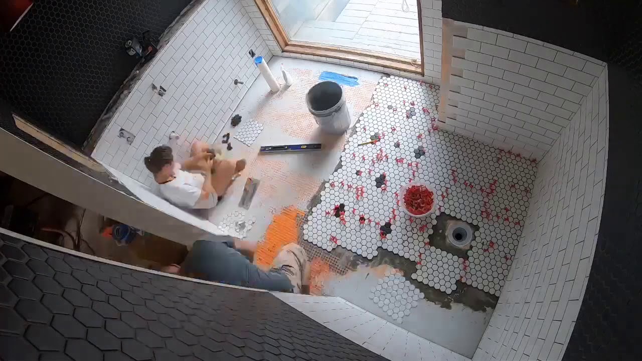 Bathroom Tile Install YouTube