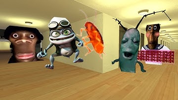 PLANKTON KAKKERLAK GEKKE KIKKER EN HIJ MIJN NAAM IS AUUGHH #gmod #nextbots