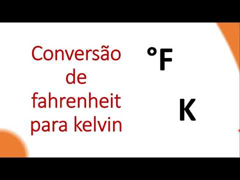 Vídeo: O que é 50 F convertido em C e K?