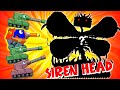 Monster awaken siren head tank  taras boss tank  more  tank cartoons