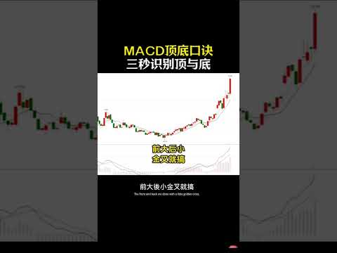 MACD指标用法口诀 #交易 #技术指标 #技術分析