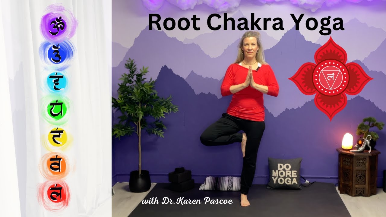 Root Chakra Yoga Practice | Muladhara Yoga | 1st Chakra Yoga - YouTube