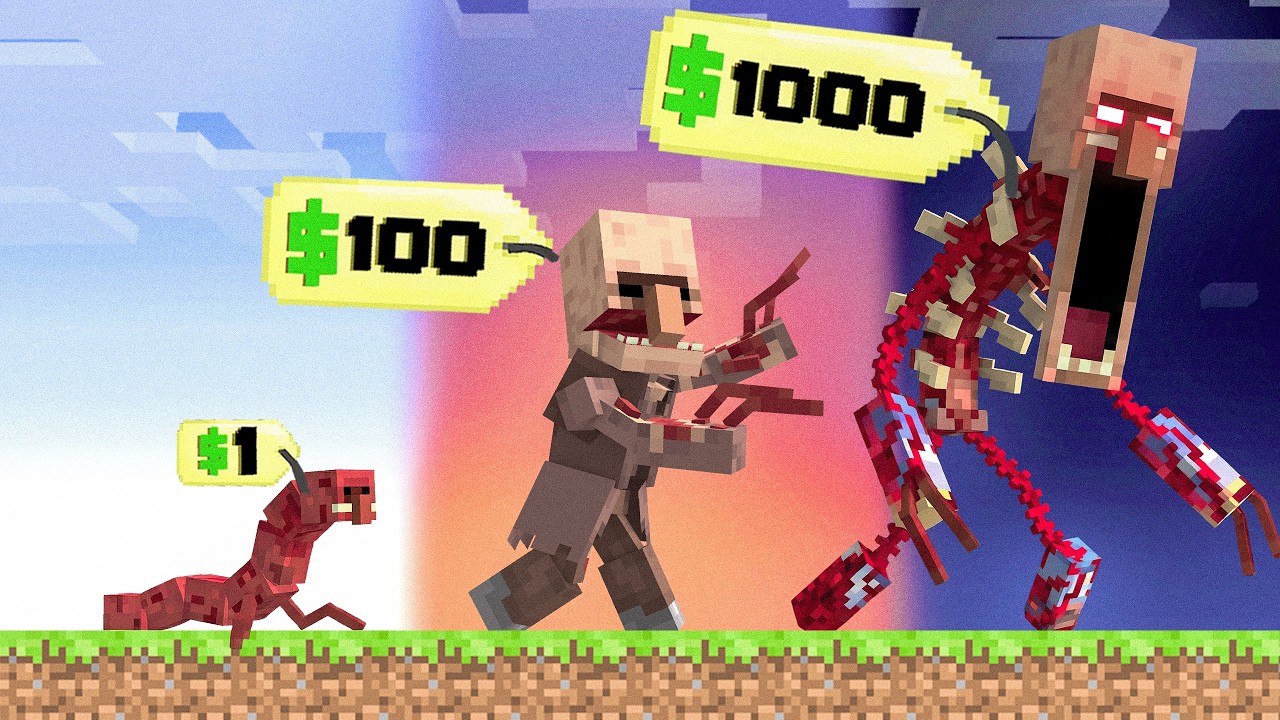 Minecraft but I can Hire PARASITES