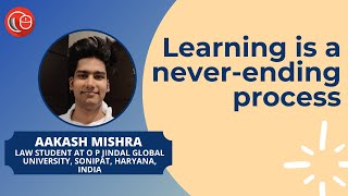 Learning is a never-ending process