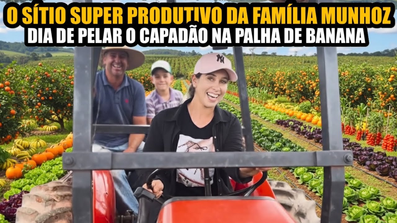 “TEMOS TUDO QUE PRECISAMOS AQUI, ATÉ MESMO O ARROZ”