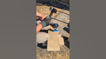 How to split dense concrete blocks