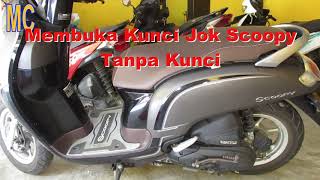 Unlock the Honda Scoopy Seat Without a Key