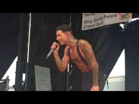 Andy Black: We Don't have to Dance live at Vans Warped tour 7/23/17