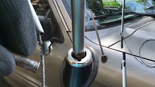 Repair a broken car antenna