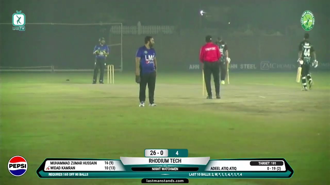 Match Highlights: Night Watchmen Vs Rhodium Tech