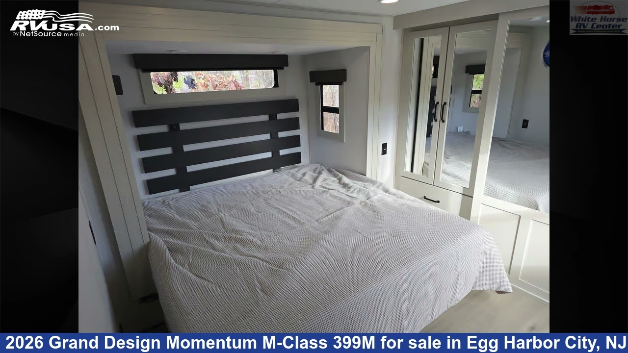 Eye-catching 2026 Grand Design Momentum M-Class Toy Hauler RV For Sale in Egg Harbor City, NJ
