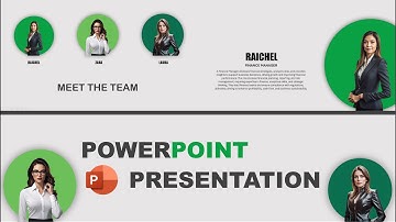 Stunning Animated Team Intro Template | Infographic PowerPoint Presentation with Morph Transition