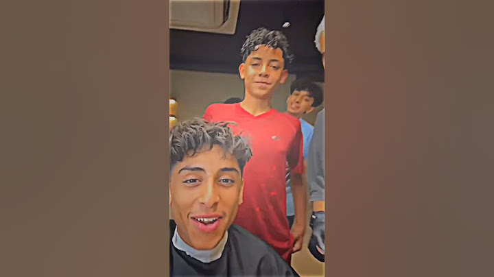 كريستيانو جونيور يصبح حلاق أبو ناجي🔥😂