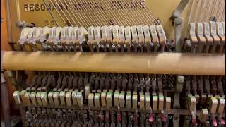 Hear Piano Note A2 Very Flat