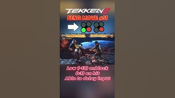 Feng "STC Low" Move#51 (F3+4,4) Guide #tekken8 #fengwei #tekken8fengwei #fengweiguide