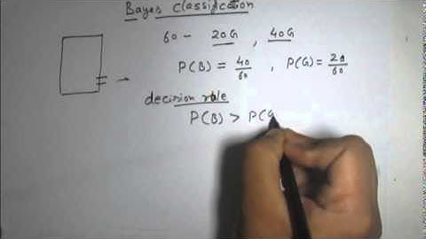 Bayes classification