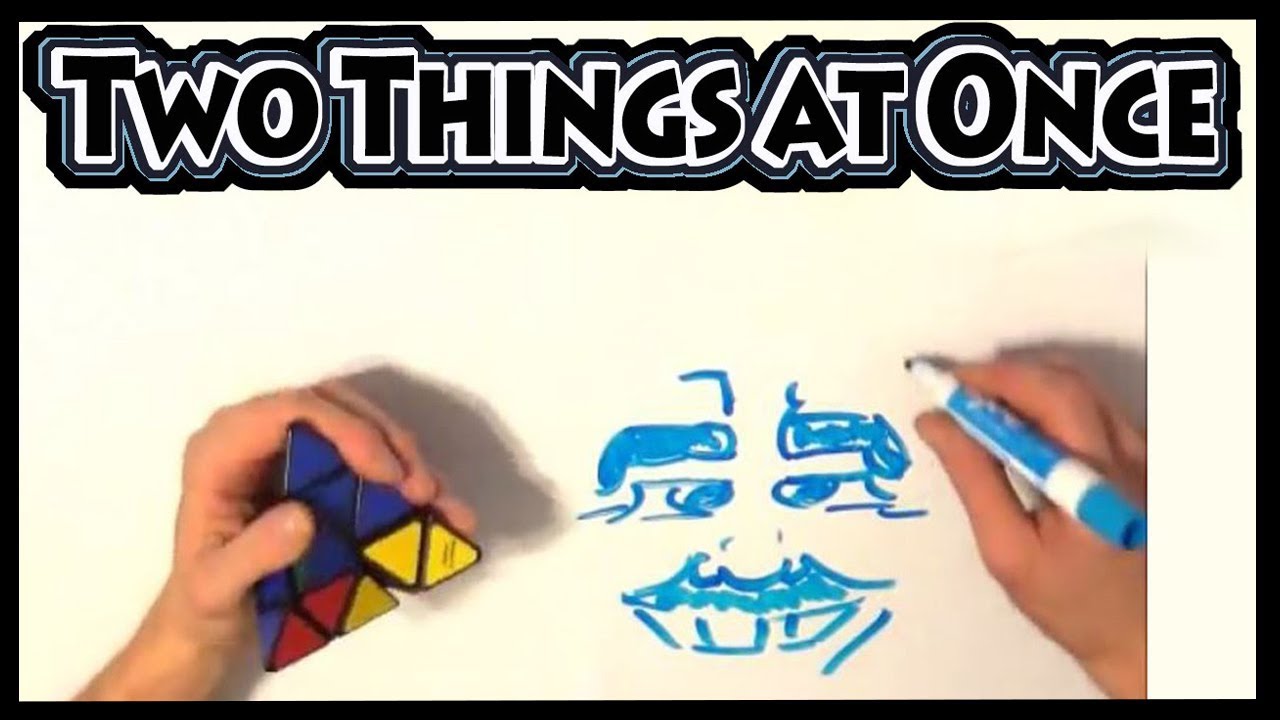 Solving Pyraminx and Drawing its Inventor at Same Time | AMBIDEXTROUS ...