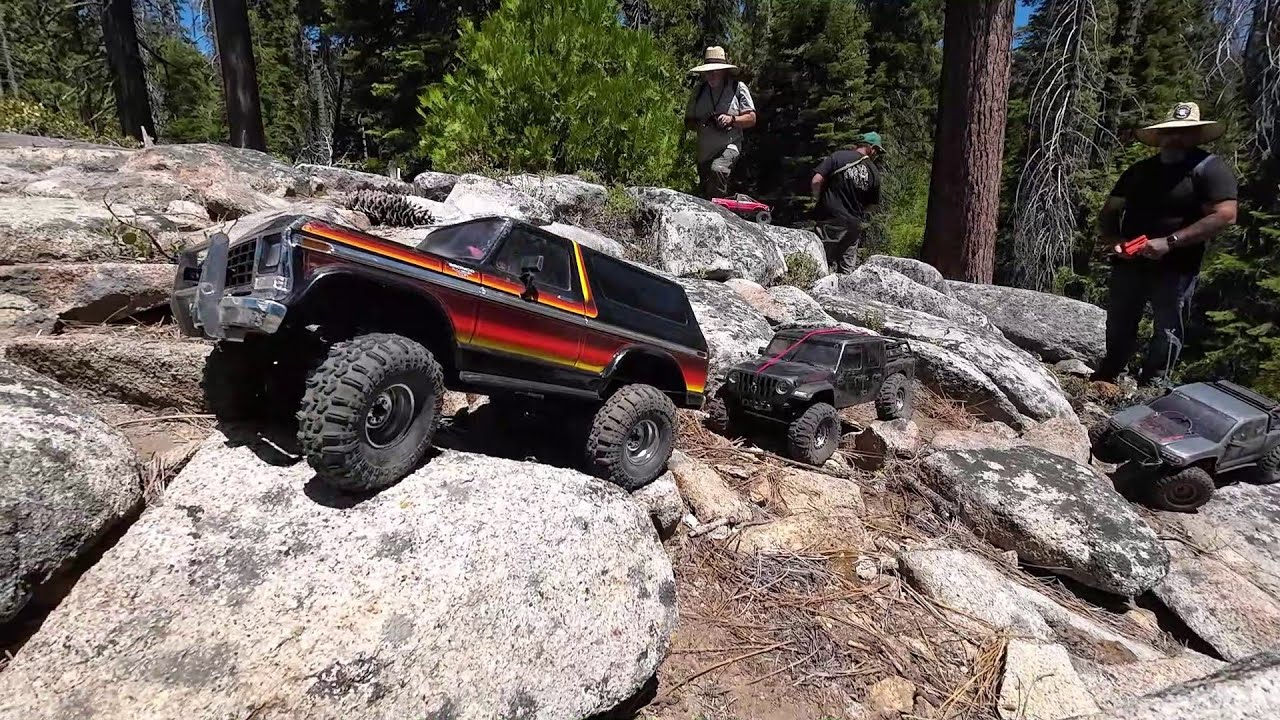 Epic RC Trailing and Crawling - Glenn Meadow Creek - 7.27.2025