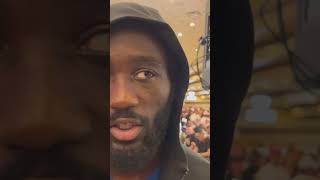 Terence Crawford on if he views his fight with Errol Spence as “any other fight.” #terencecrawford