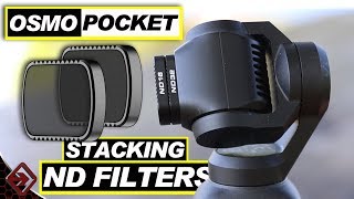 Stacking ND FILTERS On The DJI OSMO POCKET