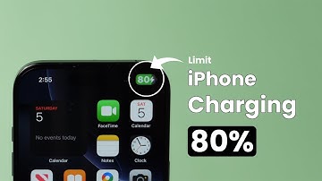 Hoe beperk je het opladen van je iPhone tot 80%?