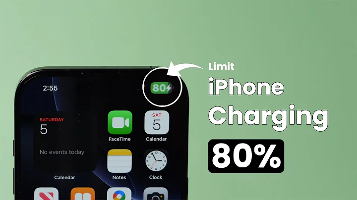 How To Limit iPhone Charging to 80%?